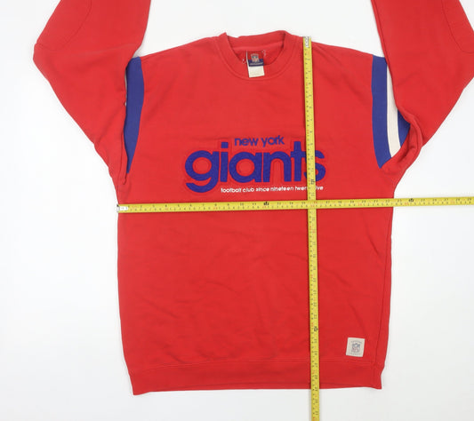 Reebok NFL New York Giants Men’s Red Sweatshirt M Pullover Logo