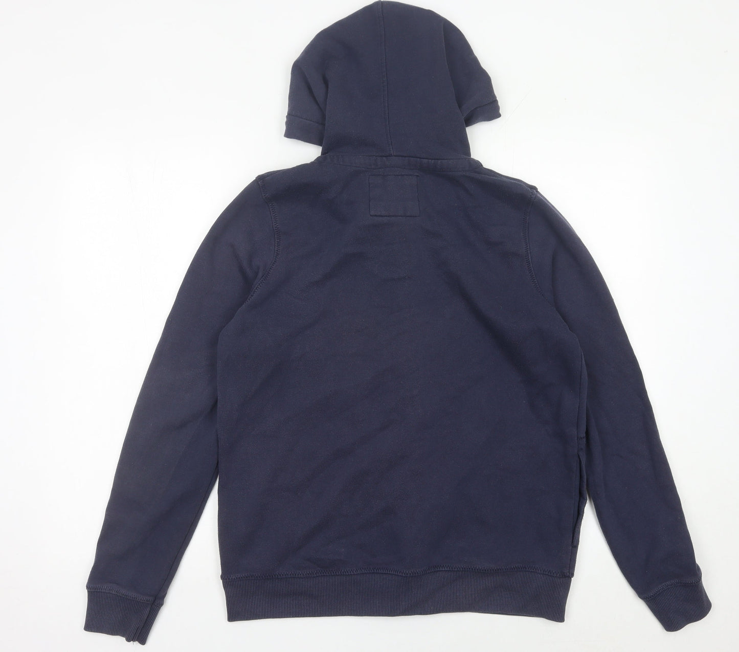Fat Face Men’s Blue Full Zip Hoodie Size M Regular Long Sleeve