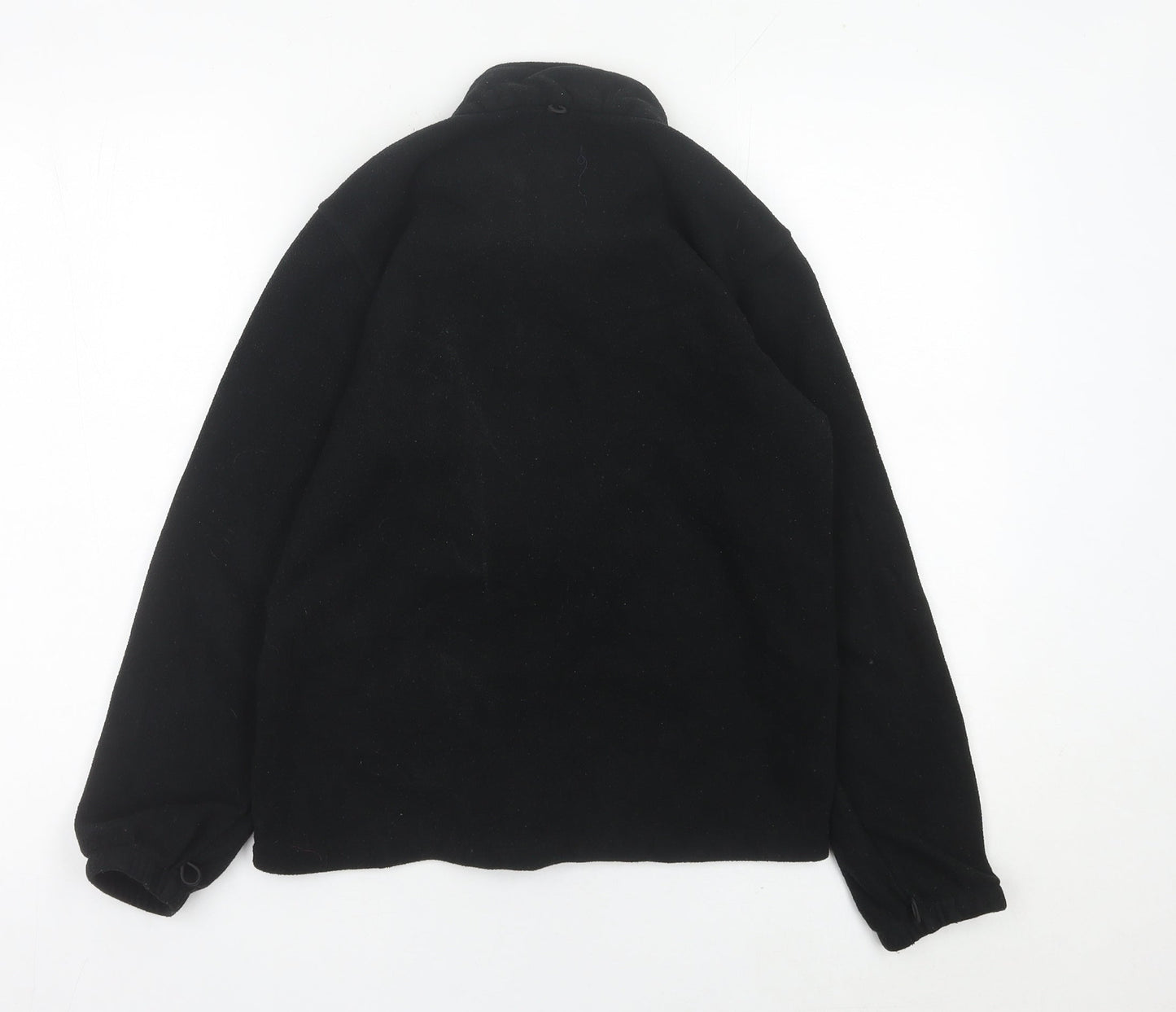 Mountain Warehouse Boys Black Fleece Full Zip Jacket 13 Years