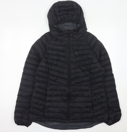 Mountain Warehouse Womens Black UK 14 Hooded Puffer Down Jacket