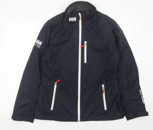 Helly Hansen Men’s Black L Softshell Waterproof Jacket, Outdoor Hiking