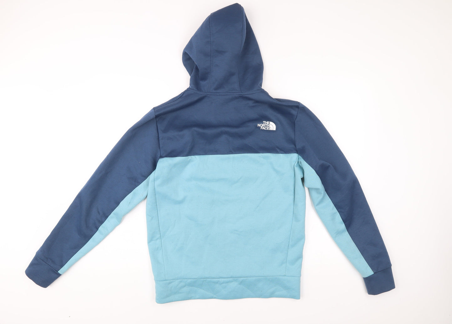 The North Face Mens Blue Small 1/2 Zip Hoodie Outdoor Polyester