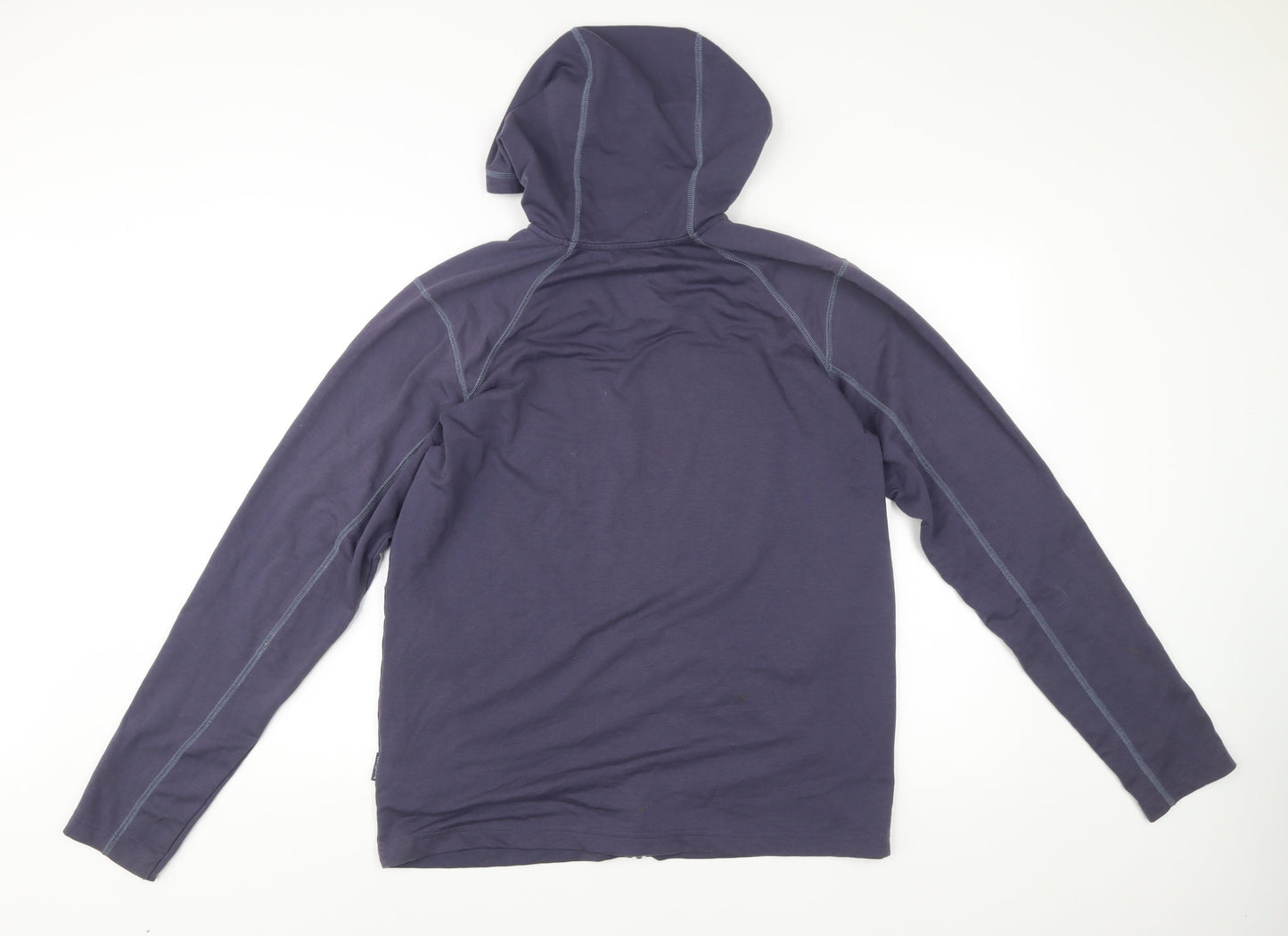 Kathmandu Men’s Blue Full Zip Hoodie M Lightweight Outdoor