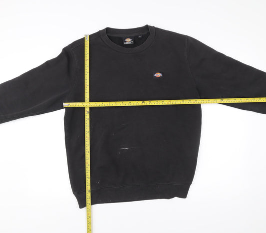Dickies Men’s Black Medium Pullover Crew Neck Sweatshirt