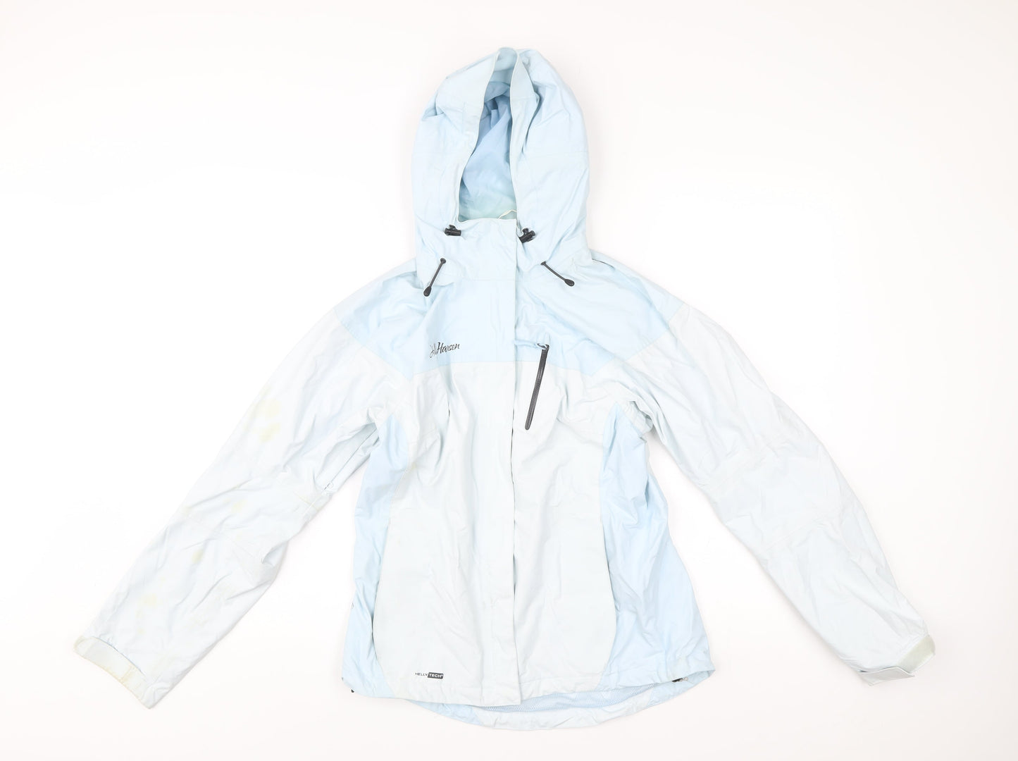Helly Hansen Women’s Blue Ski Jacket S Hooded Waterproof Outdoor