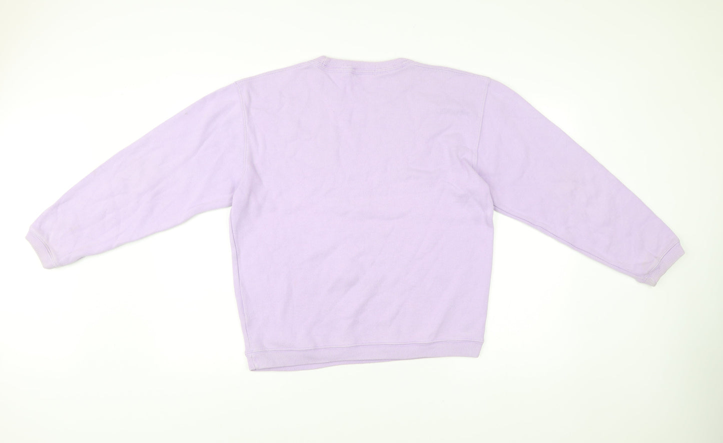 Gleneagles Men’s Purple Cotton Sweatshirt L Vintage Embroidered Logo Pullover