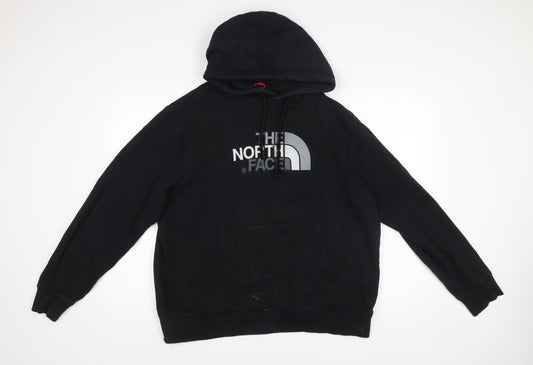 The North Face Men’s Black XL Pullover Hoodie Logo Cotton