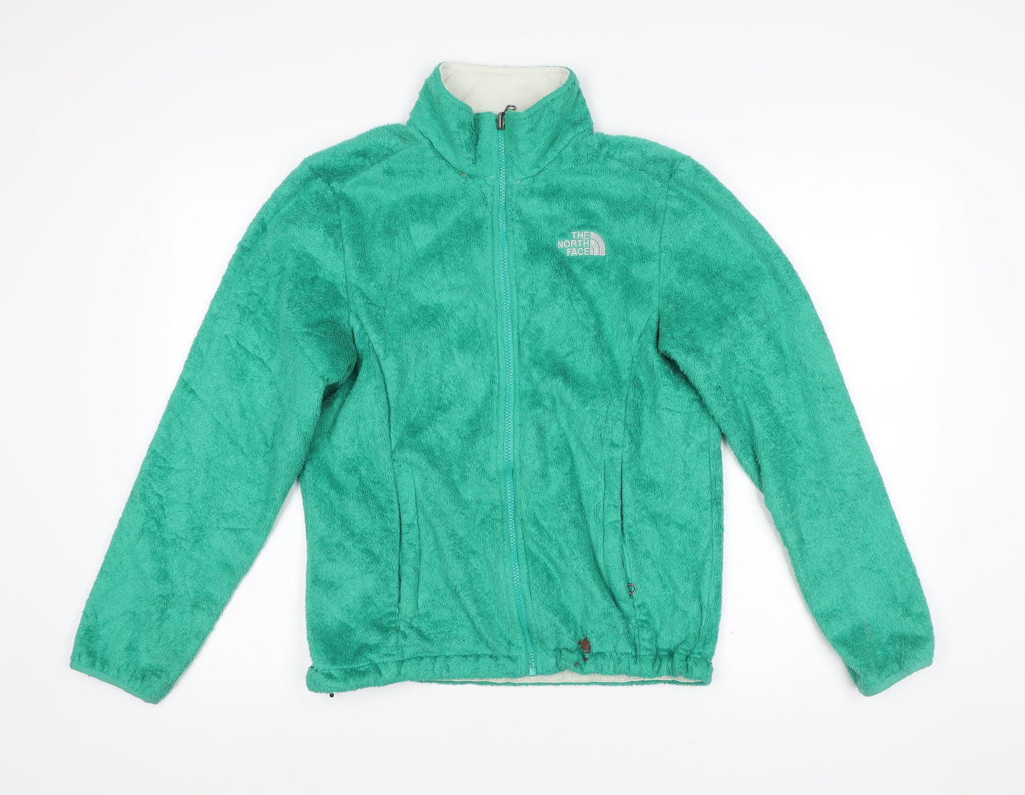 The North Face Unisex Green Fleece Mid-Length Jacket Size M