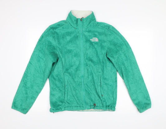 The North Face Unisex Green Fleece Mid-Length Jacket Size M