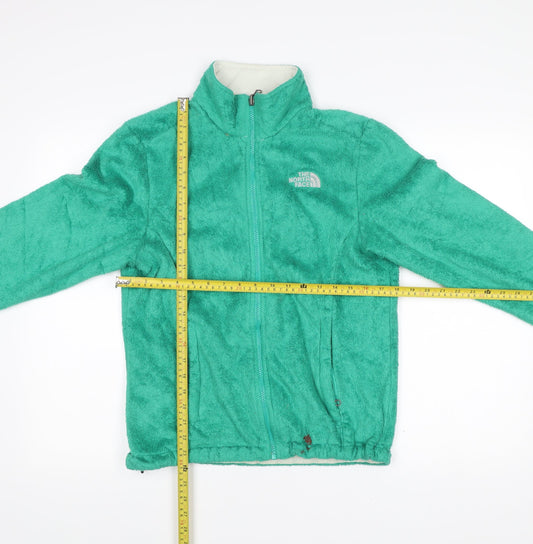The North Face Unisex Green Fleece Mid-Length Jacket Size M