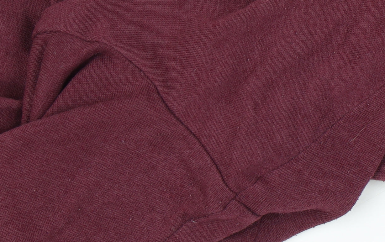 Calvin Klein Womens Red Jogger Trousers XL Cotton Blend