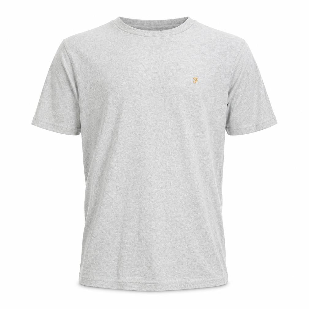 Mens UK Size XL Farah Grey  Cotton T-Shirt
