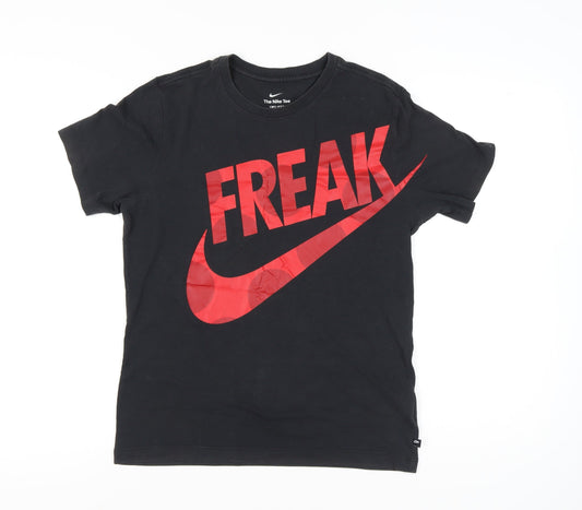 Nike Unisex Adults Black S Dri-Fit Graphic T-Shirt