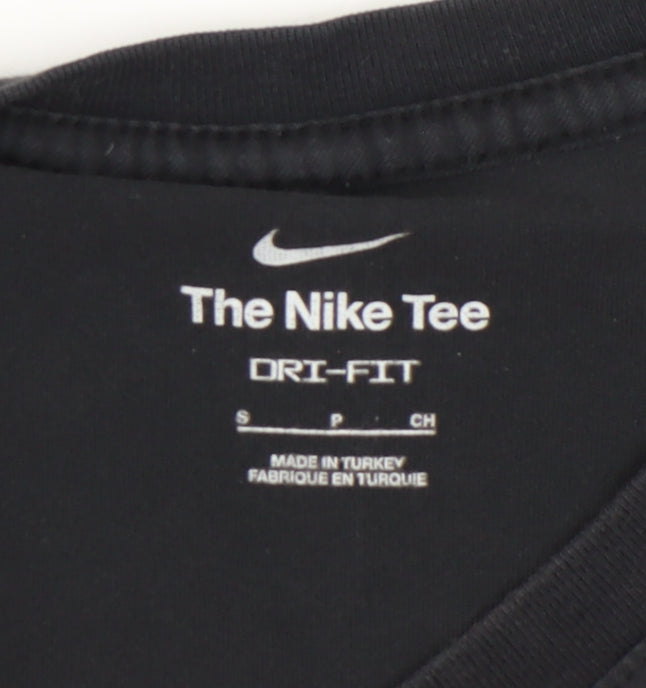Nike Unisex Adults Black S Dri-Fit Graphic T-Shirt