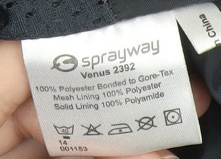 Sprayway Womens Brown Waterproof Rain Coat Jacket UK 12 Hooded Outdoor
