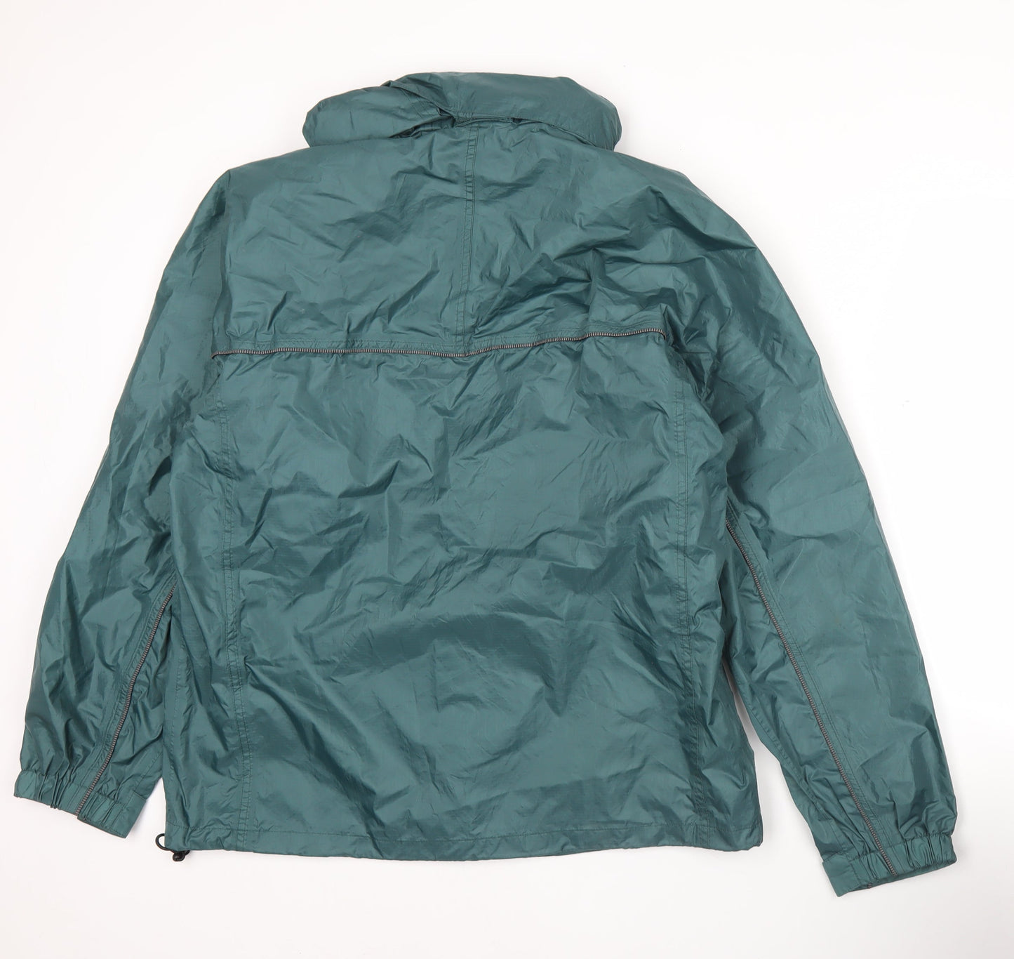 Peter Storm Men's Green Waterproof Hooded Jacket Size M 38-40" Rain Coat