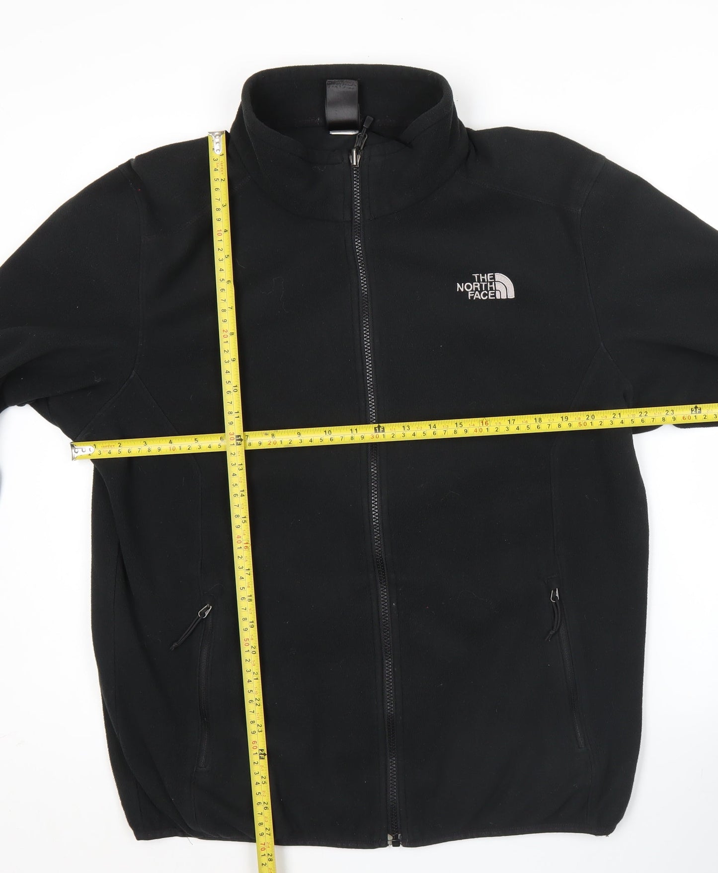 The North Face Men's Black Fleece Full Zip Jacket L