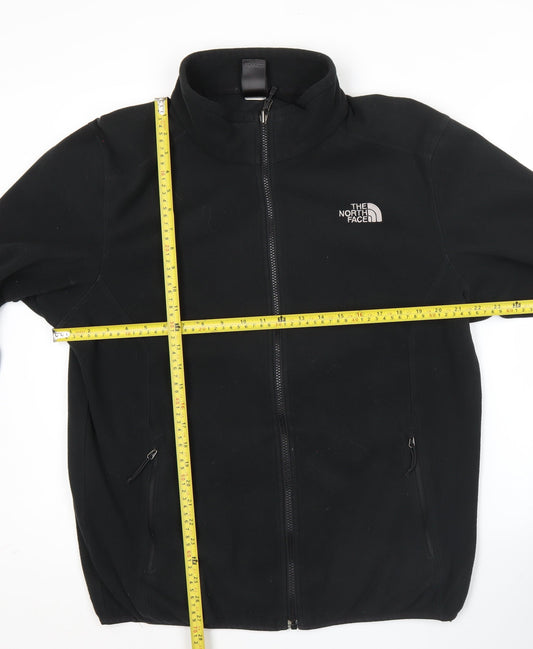The North Face Men's Black Fleece Full Zip Jacket L