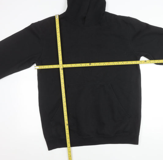 Carhartt Men’s Black Loose Fit Pullover Hoodie M Cotton Blend