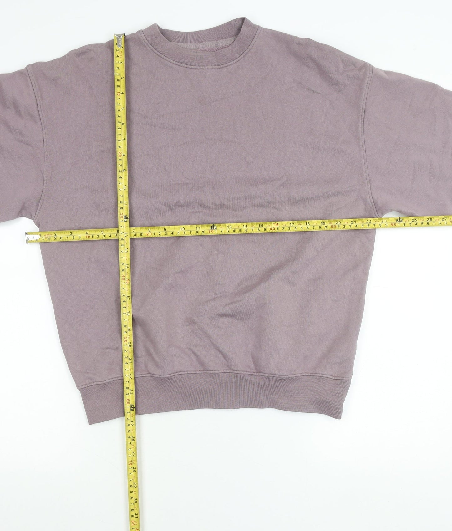 Colorful Standard Women’s Purple XS Organic Cotton Pullover Sweatshirt