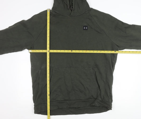 Under Armour Men’s Green 2XL Pullover Hoodie with Logo