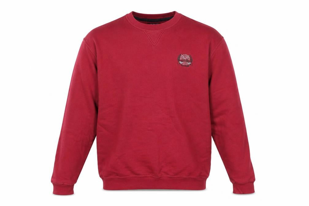 Gear For Sports Mens Red Cotton Pullover Sweatshirt Size L