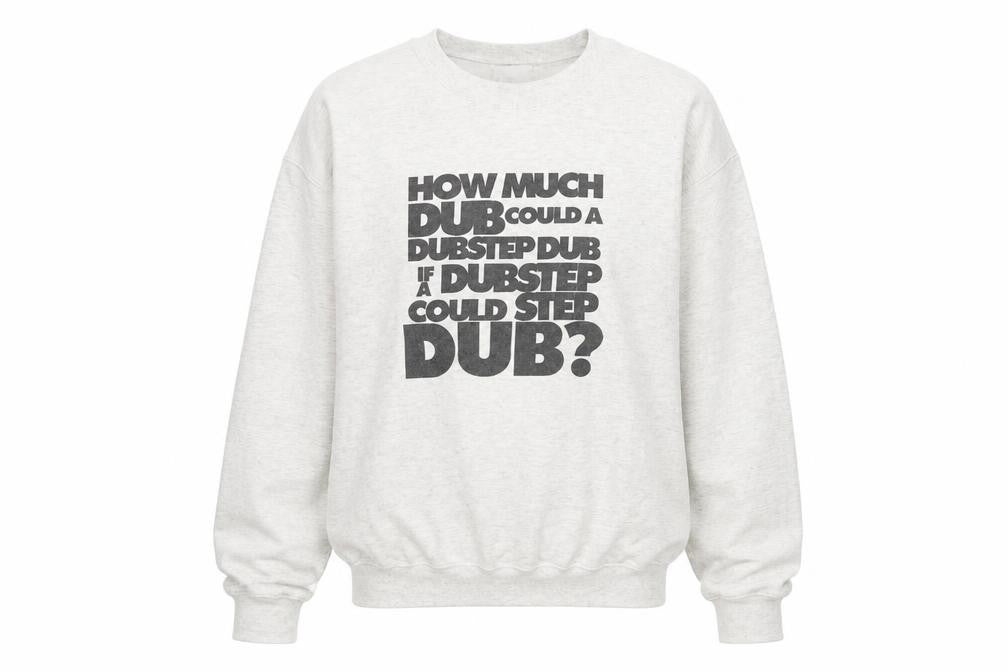 Hanes Unisex Grey Music Graphic Pullover Sweatshirt Size S