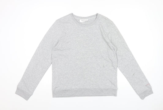 Miomojo Womens Grey L Sweatshirt Pullover Crew Neck Long Sleeve