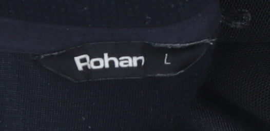 Rohan Men's Blue Fleece Full Zip Jacket L Regular Casual Outdoor