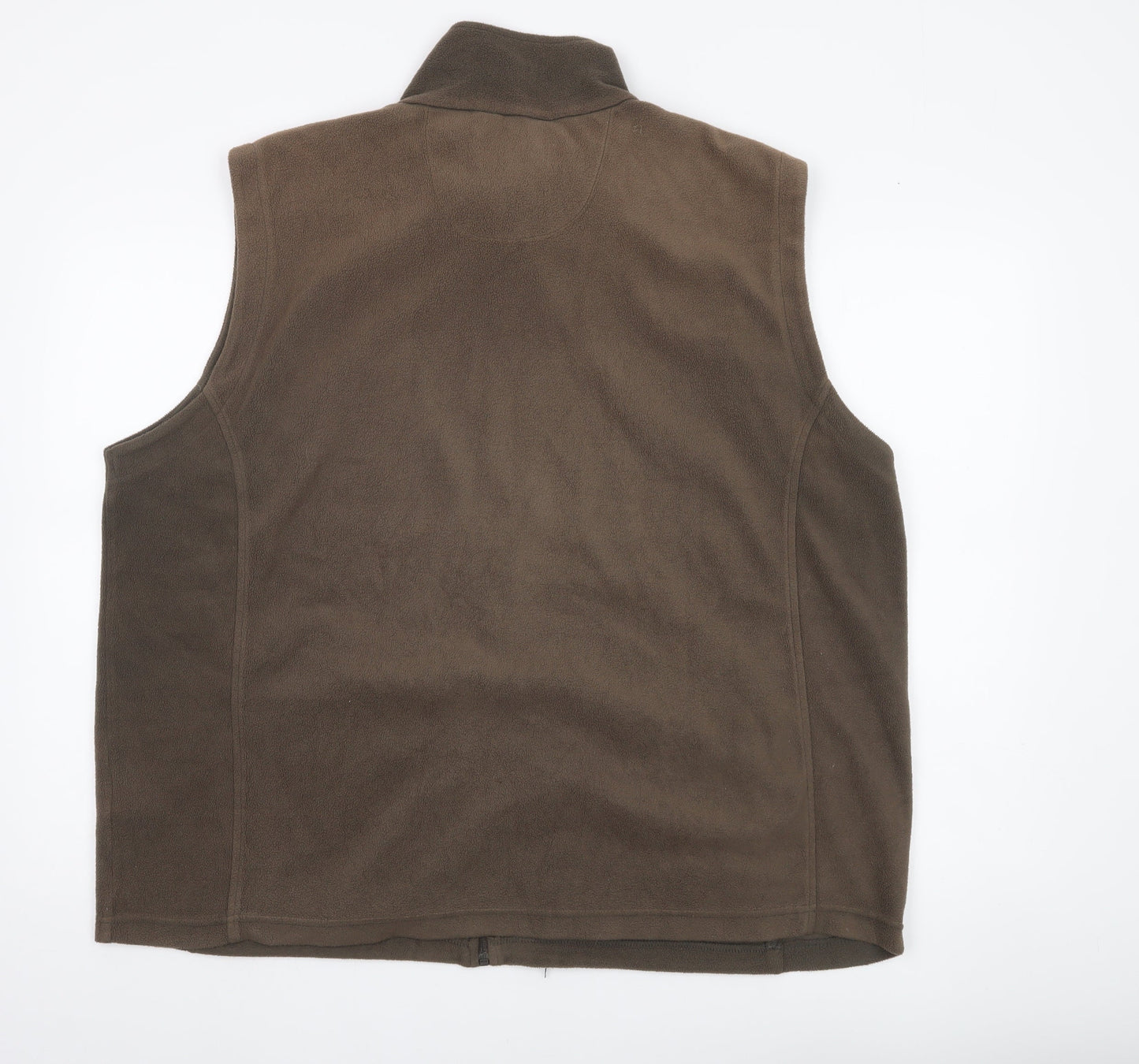 Regatta Men’s Brown 2XL Fleece Bodywarmer Waistcoat Outdoor Zip
