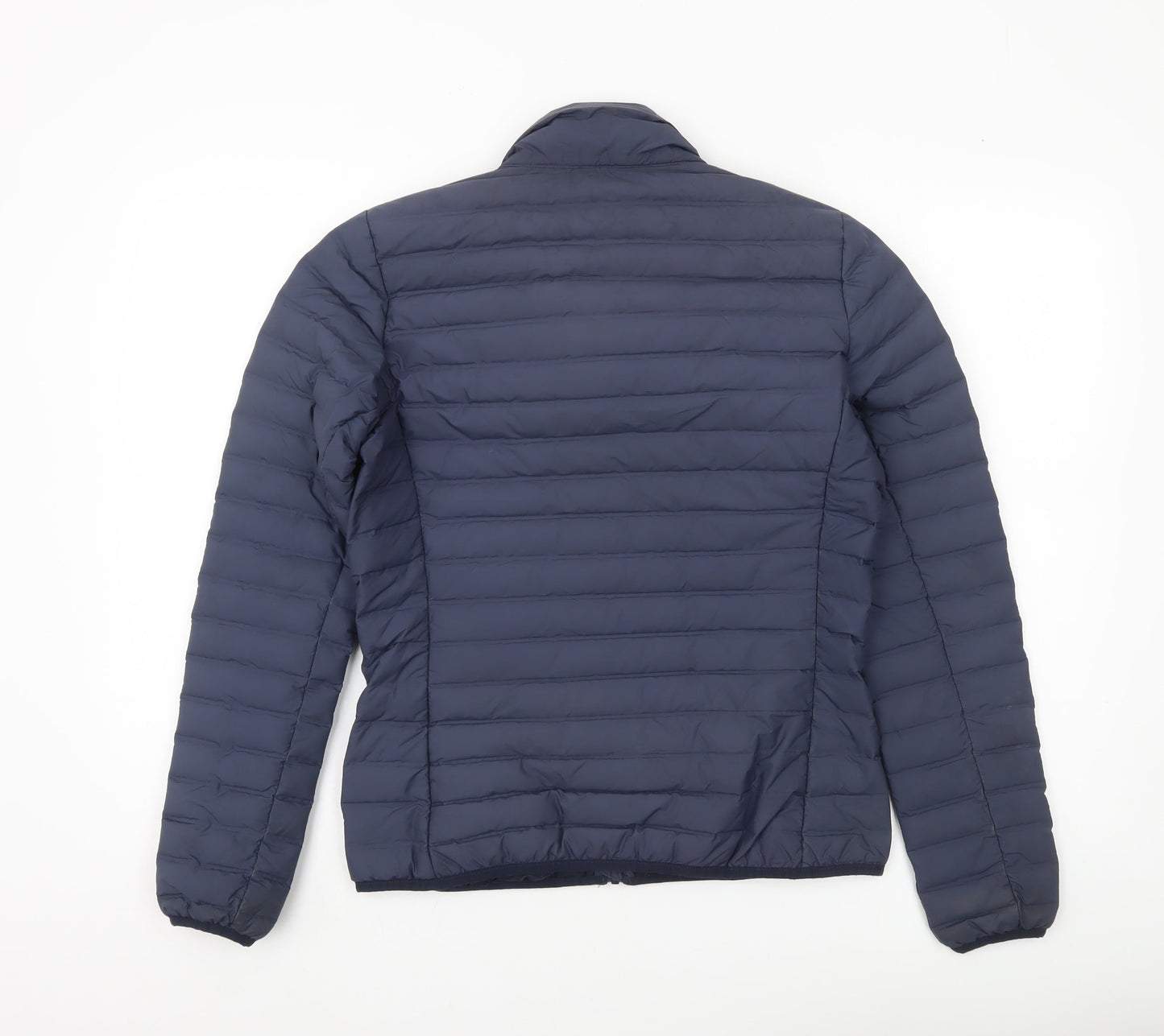 Adidas Womens Blue Puffer Jacket UK 8-10 Lightweight Insulated Coat
