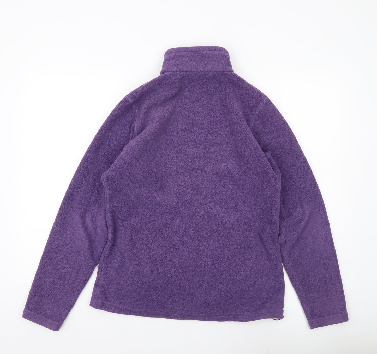 Hi Gear Womens Purple Fleece Jacket Size 12 Full Zip Outdoor