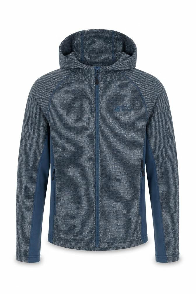 North Ridge Mens XS Blue Full Zip Hoodie Jacket Outdoor Fleece