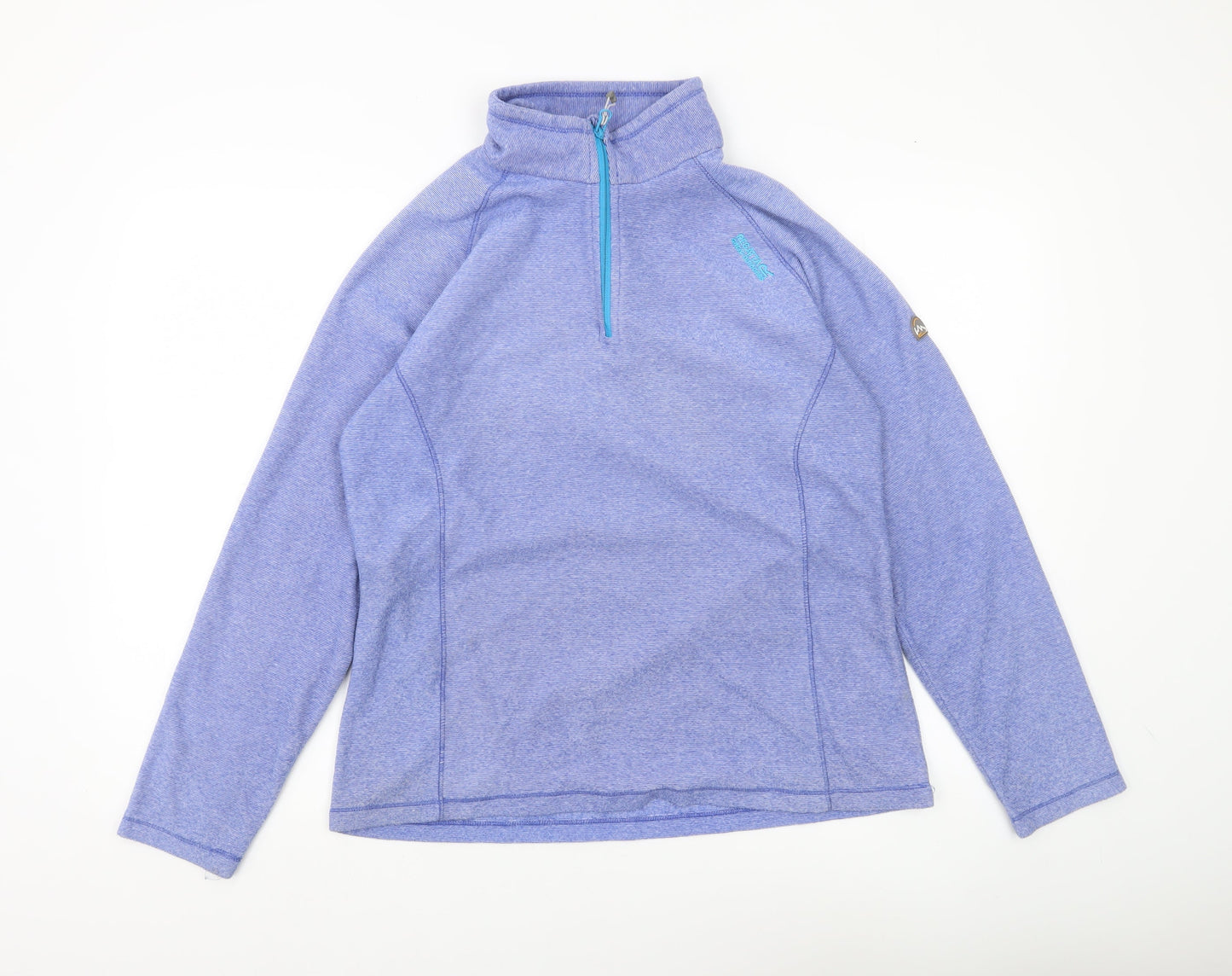 Womens UK 14 Regular Regatta Blue Pullover Sweatshirt