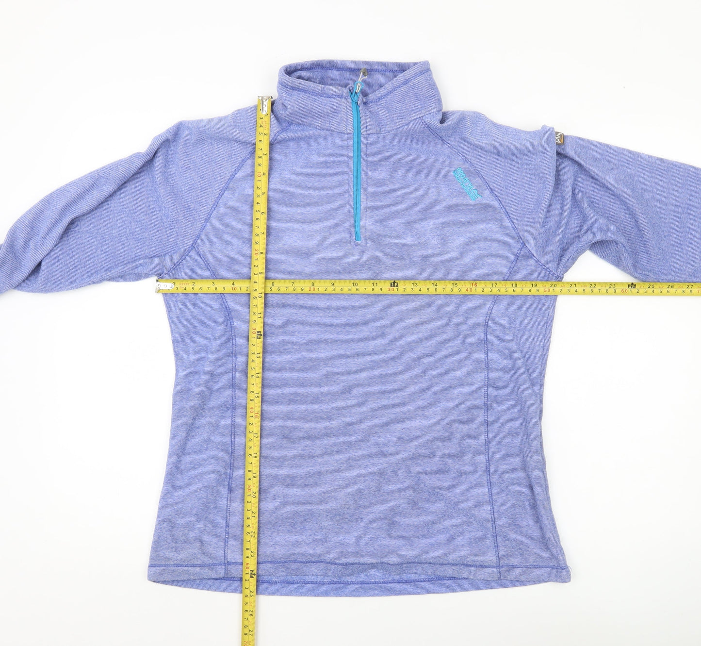 Womens UK 14 Regular Regatta Blue Pullover Sweatshirt