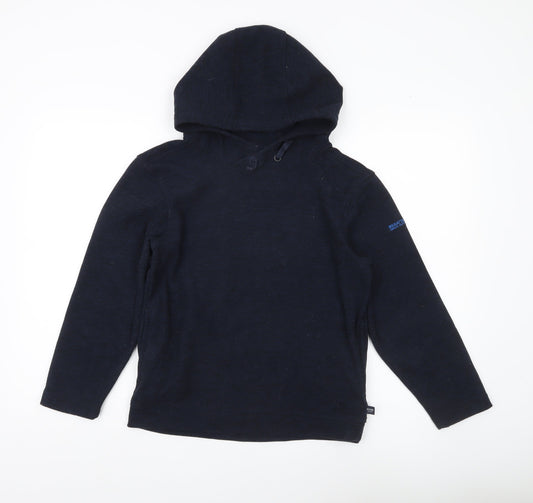 Regatta Boys Blue Pullover Hoodie Age 13 Years Outdoor Lightweight