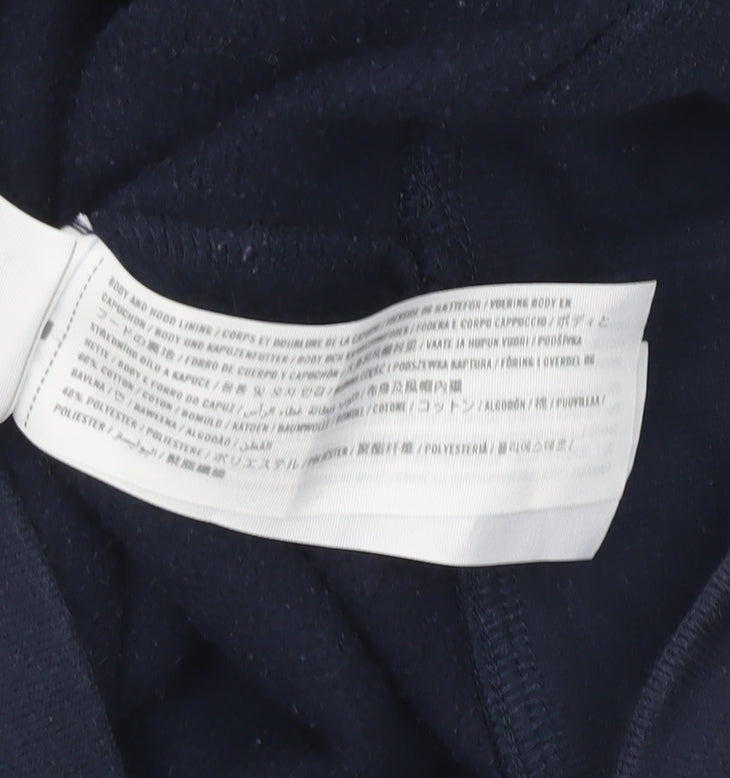 Abercrombie Kids Boys Blue Pullover Hoodie 13-14 Years Logo Print