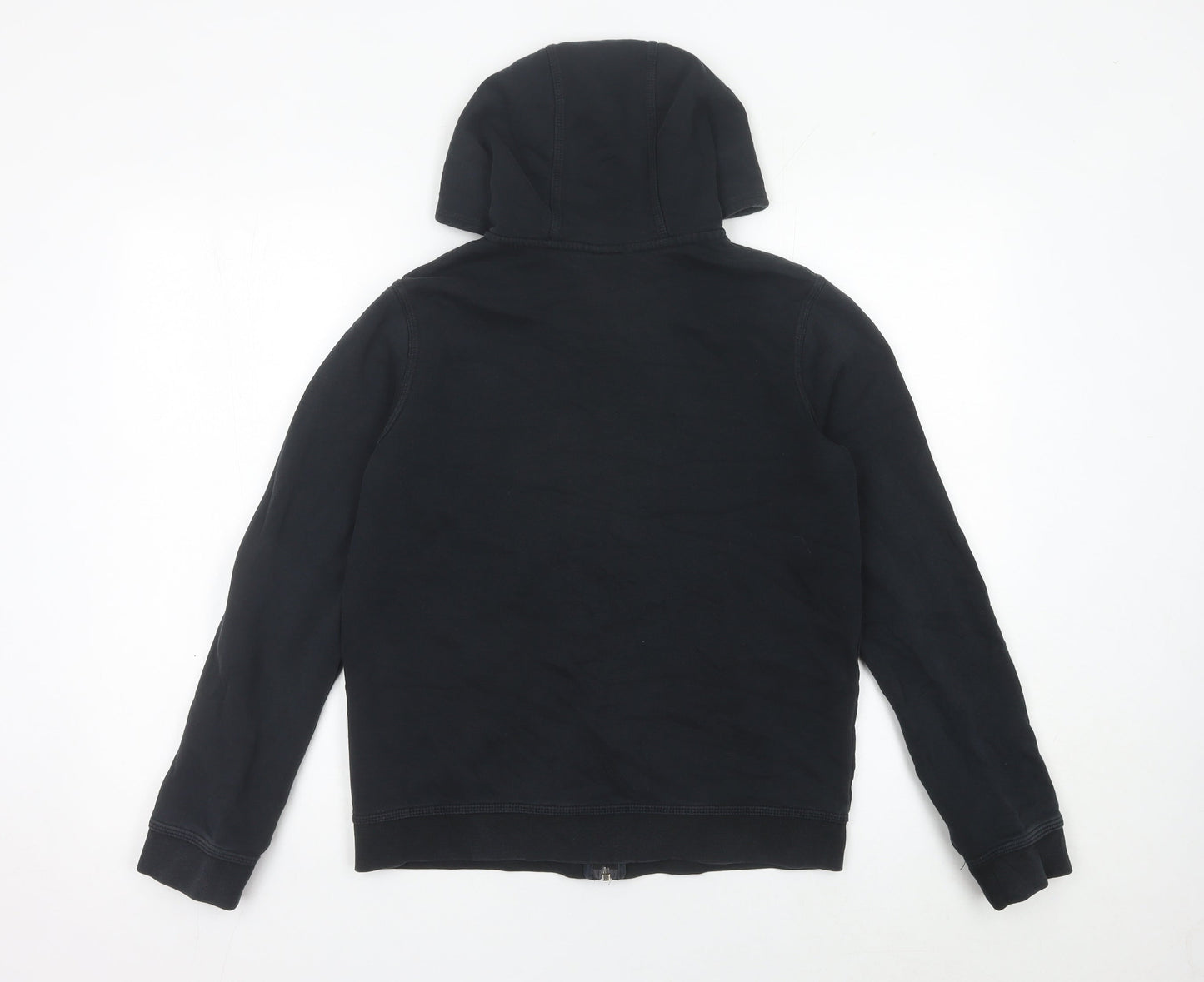 Nike Boys Black XL Full Zip Hoodie Fleece Sweatshirt with Logo