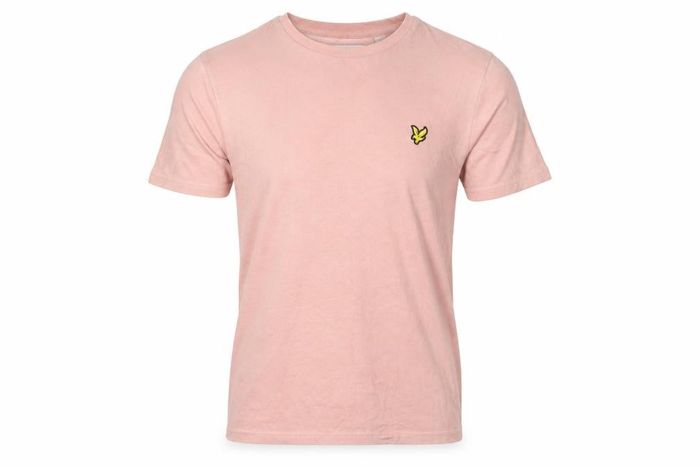 Mens UK Size M Lyle & Scott Pink  Cotton T-Shirt