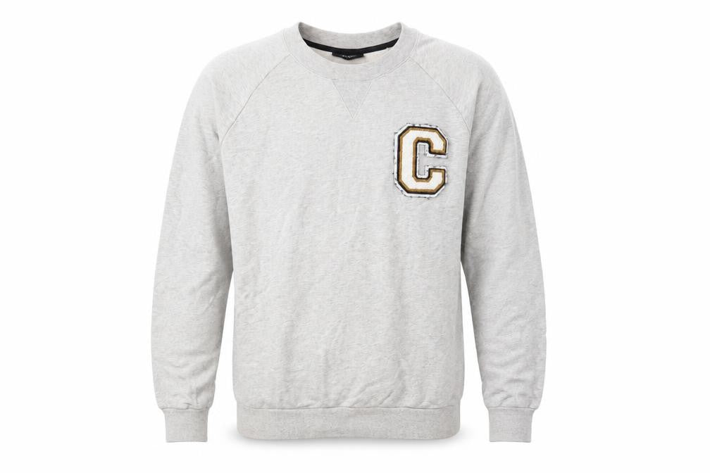 Mens UK M Regular Calvin Klein Grey Pullover Sweatshirt