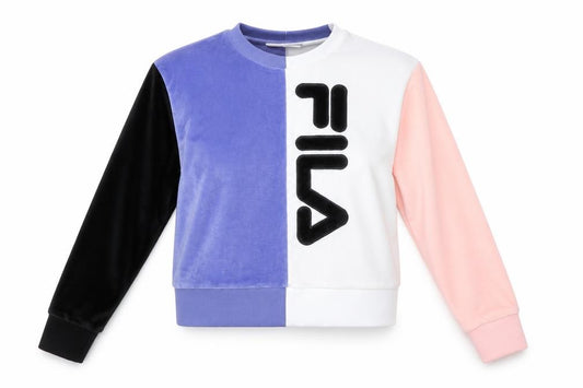 Womens UK M Regular FILA Multicoloured Pullover Sweatshirt