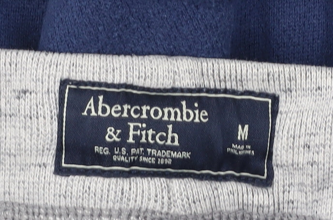 Abercrombie & Fitch Men’s Blue Jogger Sweatpants Size M Cotton