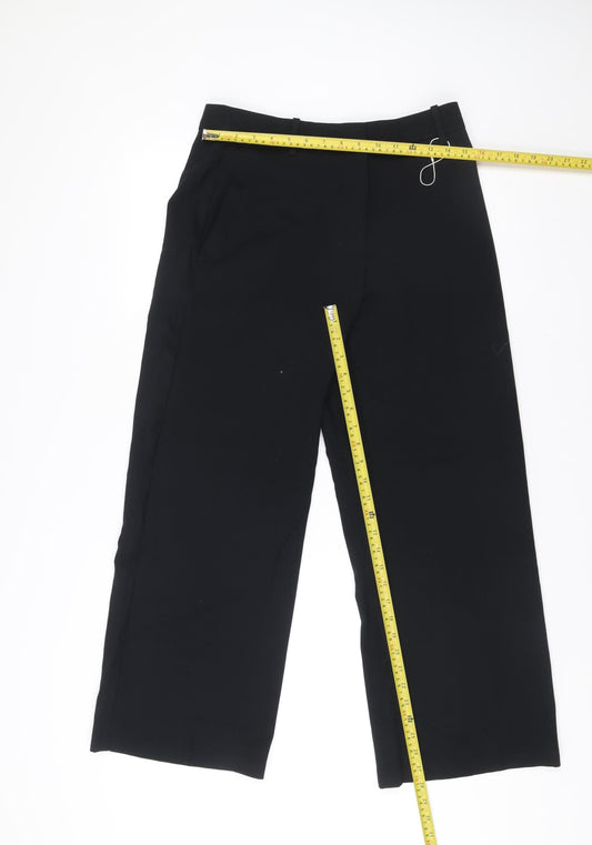 Marks and Spencer Womens Black Size 12 Slim Work Trousers