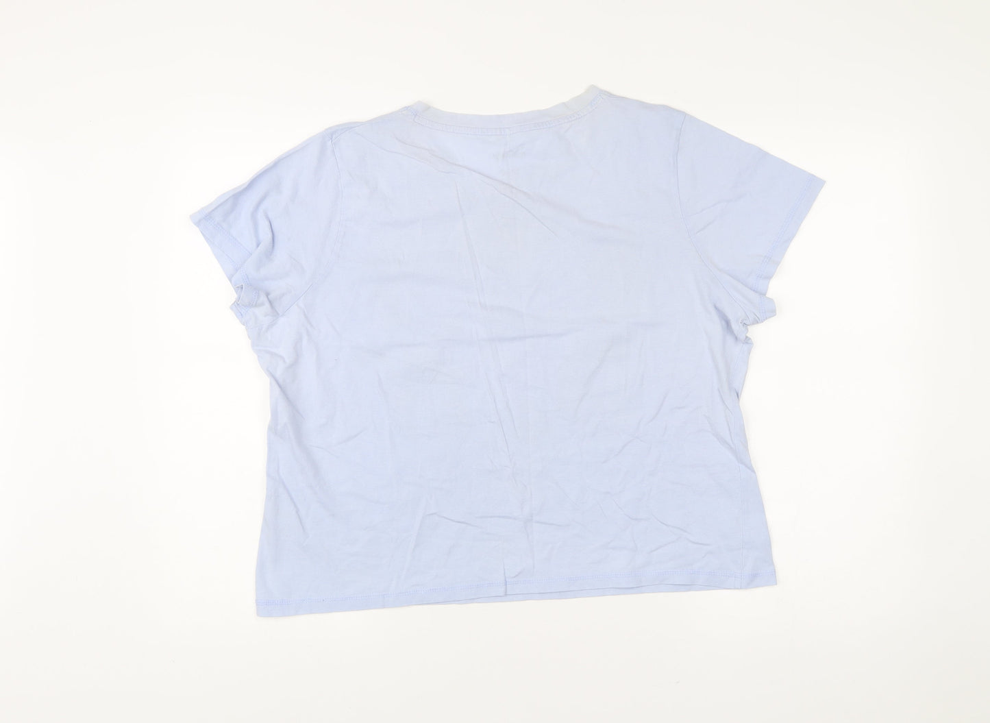 Disney Lion King Women’s Blue XL Graphic T-Shirt Short Sleeve