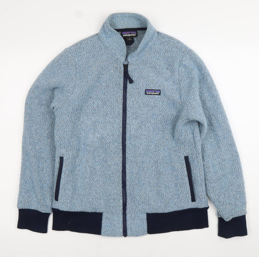 Patagonia Men’s Blue Full Zip Fleece Jacket Sweatshirt M Outdoor
