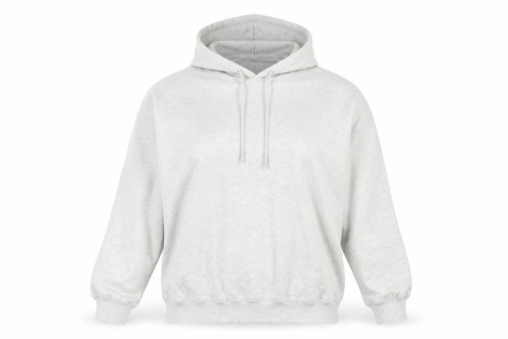 PrettyLittleThing Women’s Grey Hoodie Size L Chill Club Pullover