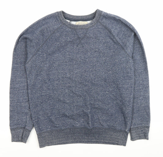 Burton Menswear London Men’s Blue Small Crew Neck Sweatshirt