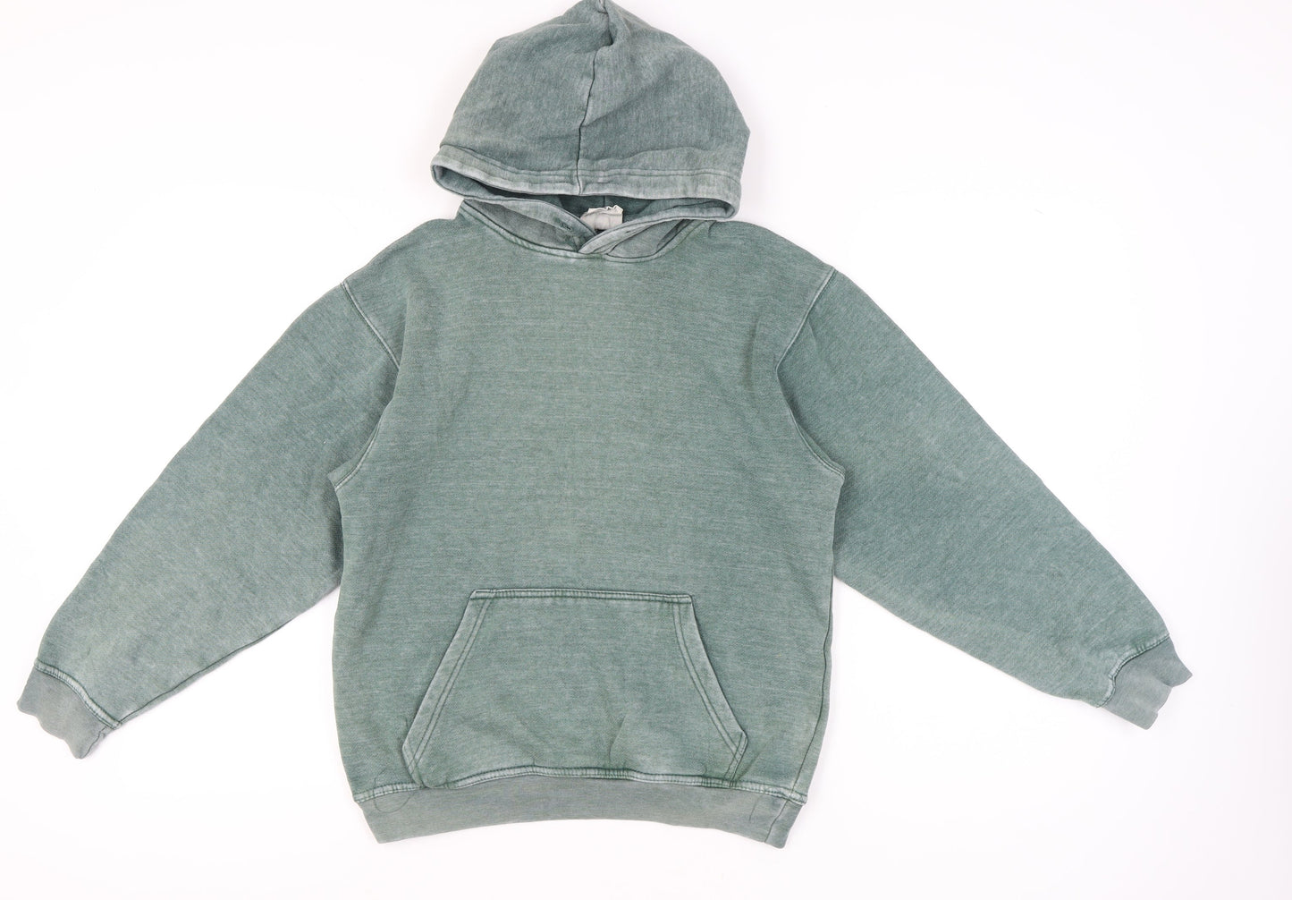 Vintage Collection Womens Green Pullover Hoodie Size M Wolfsburg Graphic