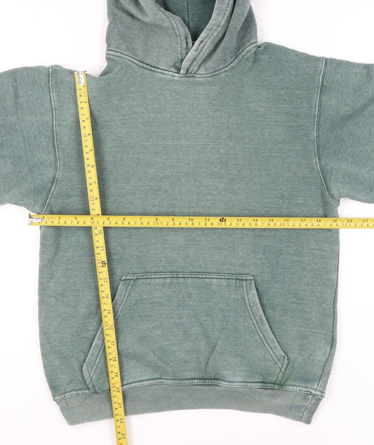 Vintage Collection Womens Green Pullover Hoodie Size M Wolfsburg Graphic