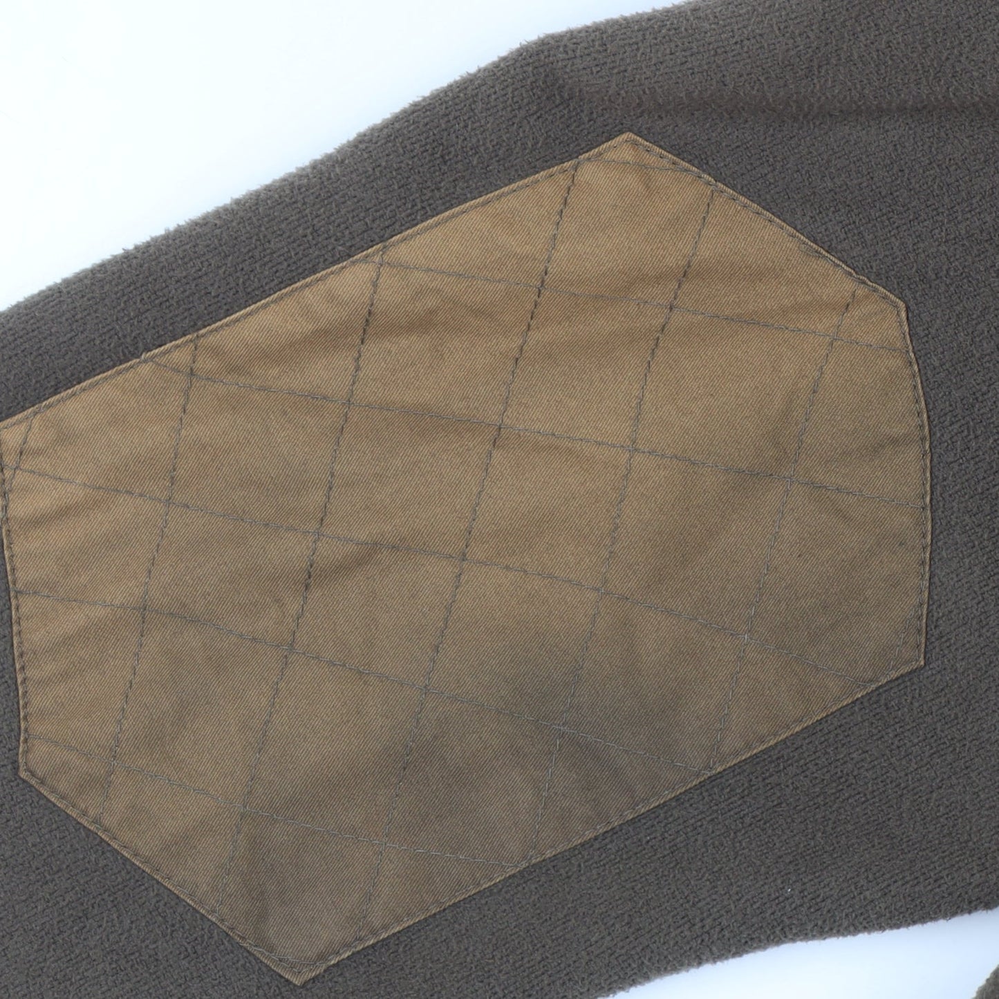 Regatta Mens Brown Fleece Outdoor Jacket Size M 40in Quilted Trim